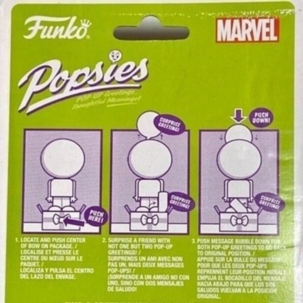 Funko Pop! Popsies Hulk Marvel Press Button Pop-Up Message! NIP 2022
